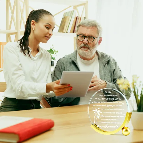Miniatura 7 de YWHL Regalos de jubilación para mujeres/hombres, los mejores regalos de jubilación para profesores, compañeros de trabajo, jefe, enfermera, recuerdo