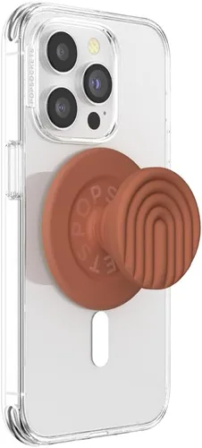Miniatura 7 de PopSockets Agarre para teléfono con soporte magnético, parte superior intercambiable, sujeción segura para fundas MagSafe de iPhone, agarre