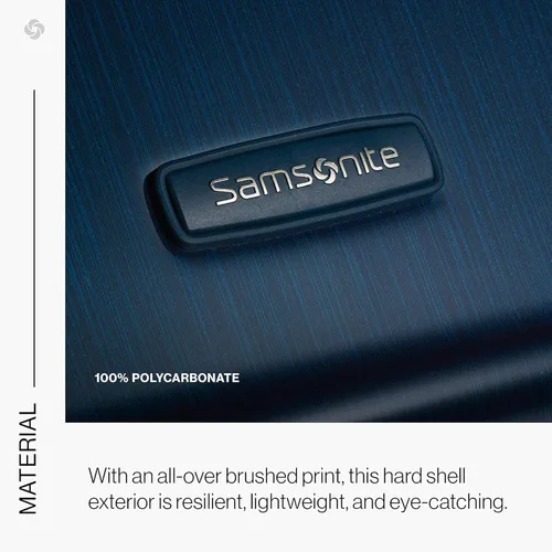 Miniatura 264 de Samsonite Winfield 2 Equipaje rígido con ruedas giratorias, Azul profundo, Juego de 3 piezas (20/24/28)