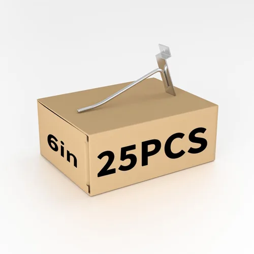 Miniatura 7 de Ganchos de pared de listones de 4 pulgadas, gancho de pared de listones negros, 25 ganchos para accesorios de panel de pared de listones