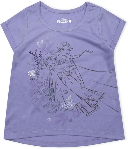 Miniatura 3 de Disney Frozen Elsa & Anna - Paquete de 3 camisetas para niñas pequeñas, niñas pequeñas y grandes