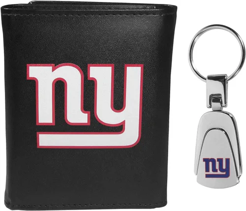 Miniatura 29 de Siskiyou Sports NFL unisex Tri-fold Wallet & Steel Key Chain