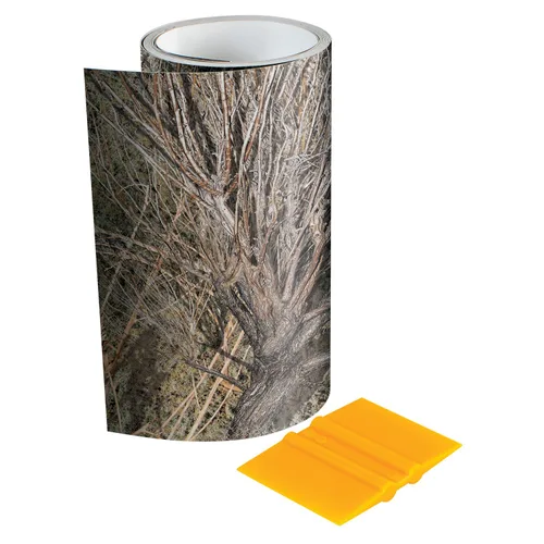Miniatura 33 de Mossy Oak Graphics Rollo de Cinta de Camuflaje, Vinilo de Camuflaje con Acabado Mate - Ideal para Cubrir Armas, Arcos, Cámaras y Otros Accesorios