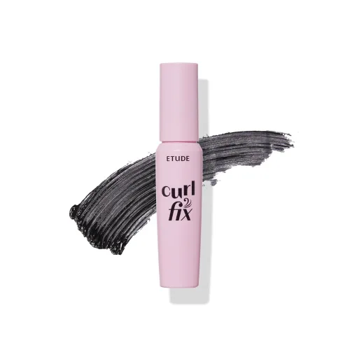 Miniatura 20 de ETUDE Máscara Curl Fix Volumen 1+1 Set, Máscara para Pestañas, Rizos Fuertes, Larga Duración, Impermeable, Ligera, Maquillaje Coreano, Belleza