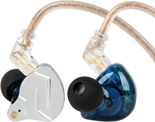 Miniatura 9 de KZ ZSN Pro - Auriculares para videojuegos, monitor intrauditivo de alta fidelidad, sonido estéreo, auriculares IEM, cancelación de ruido, Gris