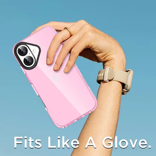 Miniatura 199 de AICase Funda protectora para iPhone 16 compatible con iPhone 16, delgada, ligera, transparente [no amarillenta] Diseño vibrante
