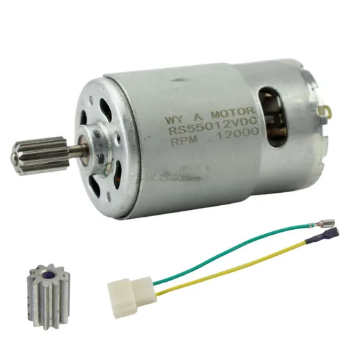 Miniatura 11 de CHANCS Motor de engranaje magnético 550 12V DC 40000RPM caja de cambios accesorios para control remoto coche niños RC coche 2-1 pieza