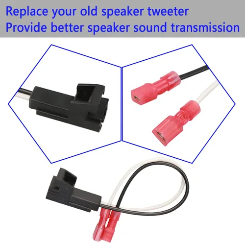 Miniatura 4 de Arnés de cableado de altavoz 72-4568 compatible con GMC Buick Cadillac Chevy Silverado Sierra Suburban Tahoe Yukon Cobalt Colorado adaptador