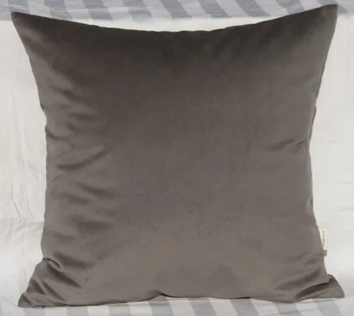 Miniatura 27 de TangDepot - Funda de almohada lisa de terciopelo, funda de cojín supersuave de lujo, muchas opciones de colores y tamaños