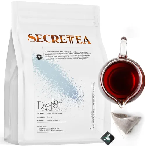 Miniatura 14 de Té suelto Pu-erh de cacao orgánico I POWERFUL Detox Immune I Heart & Digestion Support, paquete a granel de 12 oz Por T SECRETEA, Treasure Box