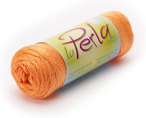 Miniatura 44 de LA Perla de Omega - Hilo Perle 100% algodón mercerizado ideal para ganchillo fino - Color: 01 - Blanco 601