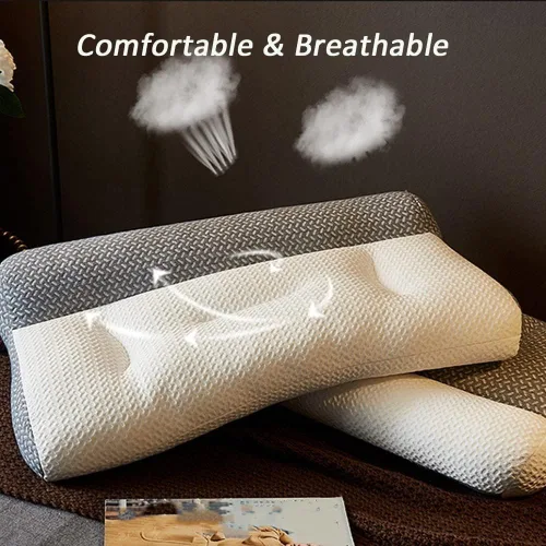 Miniatura 5 de Almohada para el cuello, almohada súper ergonómica, protege tu cuello y columna vertebral, almohadas ergonómicas para dormir, almohadas ergonómicas