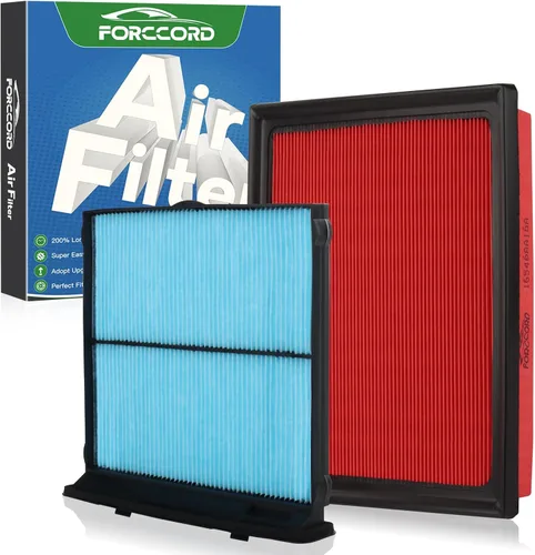 Miniatura 15 de Kit de filtro de aire de motor y de cabina Forccord Compatible con Honda Civic 1.5L 2016 2017 2018 2019 2020 2021 Filtro de cabina de carbón