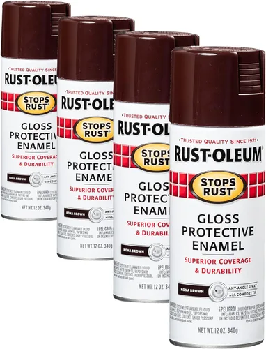 Miniatura 139 de Rust-Oleum 285092 - Pintura en aerosol para prevención del óxido, 12 onzas, transparente satinado Satinado claro