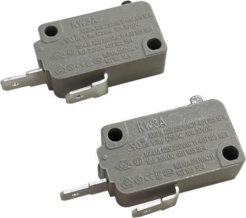 Miniatura 7 de KW3A - Interruptor de bloqueo para puerta de horno microondas, 16A, 125VAC/250VCA, repuesto para horno de microondas, interruptor de puerta