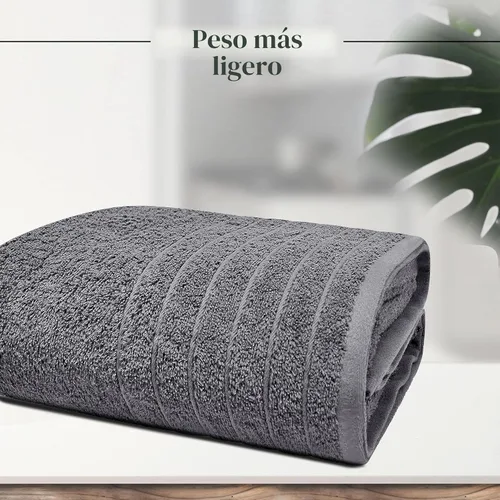 Miniatura 6 de Tens Towels Paquete de 1 toalla de baño jumbo de 40 x 80 pulgadas, extra grande y ligera, de secado rápido, 100% algodón, súper suave y absorbente