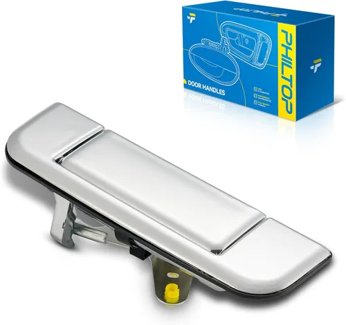 Miniatura 72 de PHILTOP Manija de puerta exterior 3 piezas delantera izquierda y derecha y trasera derecha para Chevy Express 1500/2500/3500, reemplaza # 79320