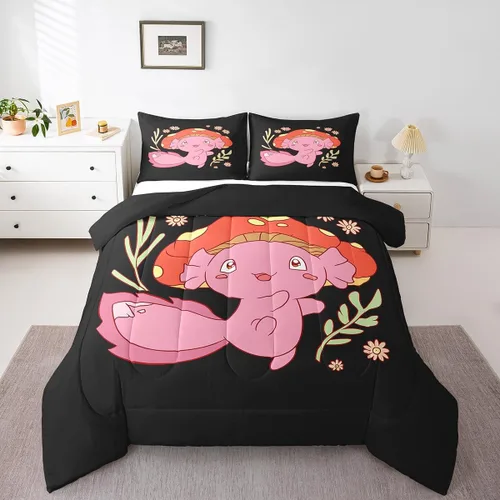 Miniatura 33 de Feelyou Juego de edredón con estampado de elefante étnico para niñas y niños, edredón de elefante, estilo bohemio exótico, juego de ropa de cama