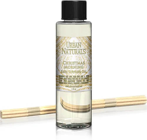 Miniatura 23 de Urban Naturals Recambio de aceite difusor de varillas ámbar y lavanda, lavanda relajante, ámbar cálido, aroma calmante para habitación, 4 onzas +