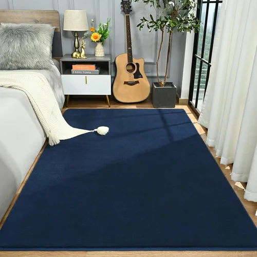 Miniatura 13 de Amearea Alfombras modernas para dormitorio, sala de estar, alfombra de espuma viscoelástica gruesa de 4 x 6 pies, alfombra de espuma viscoelástica