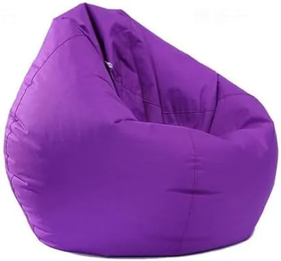 Miniatura 12 de Koolouispoper Lazy BeanBag - Sillas individuales para sofá sin relleno, color sólido, impermeable, Oxford, puf, puff puff para sofá tatami