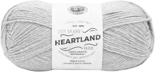 Miniatura 67 de Lion Brand Yarn Heartland Yarn - Hilo multicolor para tejer, tejer y tejer, paquete de 3, color congaree