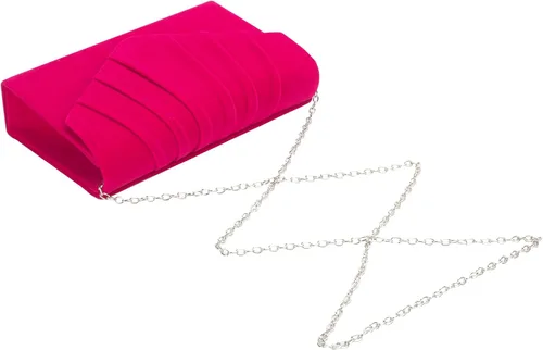 Miniatura 3 de CurvChic Bolso de noche para mujer, bolso de mano de ante sintético, bolso de fiesta, bolso de graduación nupcial