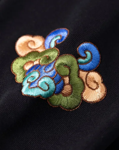 Miniatura 4 de Niepce Inc Sudaderas con capucha bordadas con estampado Streetwear para hombre