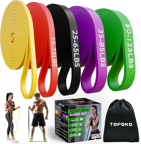 Bandas de asistencia para dominadas, bandas de resistencia para entrenamiento, bandas de dominadas para hombres y mujeres, bandas de ejercicio