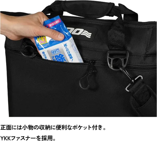 Miniatura 11 de Bolsa de enfriador AO Coolers Expedition de lona con lados blandos, a prueba de fugas, aislada, ligera Negro