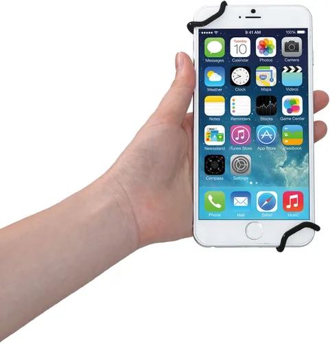 Miniatura 4 de TFY Soporte de correa de mano de seguridad compatible con iPhone 17 Pro Max/Air / 16 Pro / 15/14 Plus / 13 Pro / 12/11 / Xs/XR/X / 8 Plus/SE/Galaxy