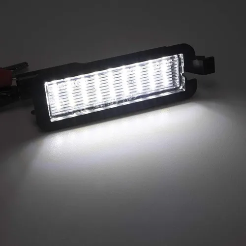 Miniatura 6 de Cargador LED de placa de matrícula para 2015-2023 D0dge Charger y Challenger Chrysler 300 Pacifica Compass Xenón Blanco LED Luces de matrícula OEM #