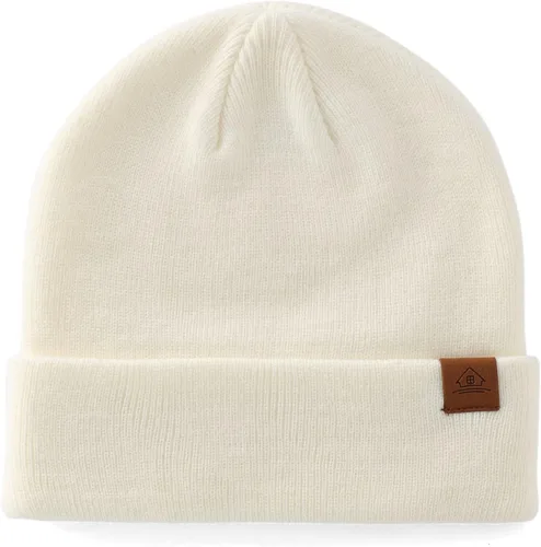 Miniatura 3 de Home Prefer Gorro de invierno para hombre, de punto acrílico, cálido, para mujer