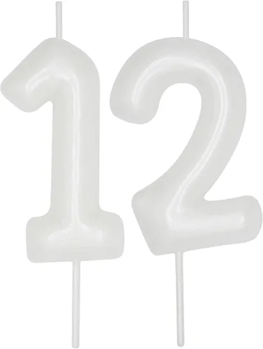 Miniatura 297 de DERVENTA Vela con números de 2.36 pulgadas, decoración perfecta para cumpleaños, brunch, postre, pastel, 1 pieza (número 0 rosa)