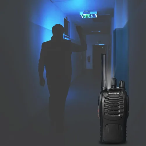 Miniatura 6 de BAOFENG Walkie Talkies para adultos 888S - Radios bidireccionales recargables de largo alcance con auriculares, radio FRS portátil de mano