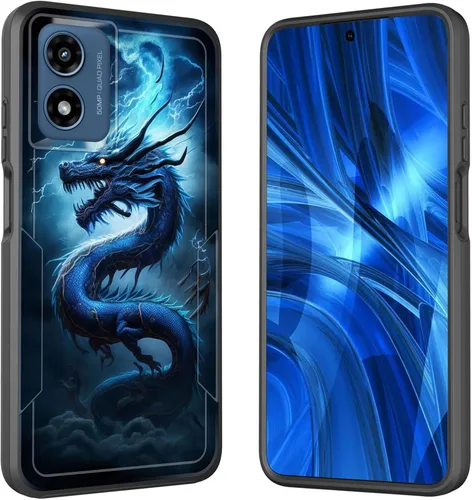 Miniatura 229 de Funda para Moto G 5G 2023, [probada en caídas de grado militar], resistente, resistente, resistente, a prueba de golpes, funda protectora