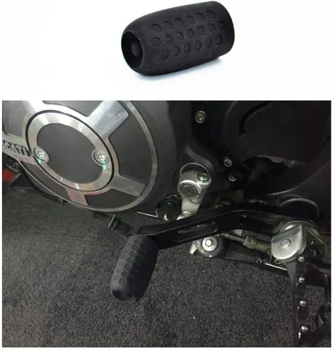 Miniatura 5 de MOTO4U Cubierta de palanca de cambios de motocicleta para proteger tus zapatos botas