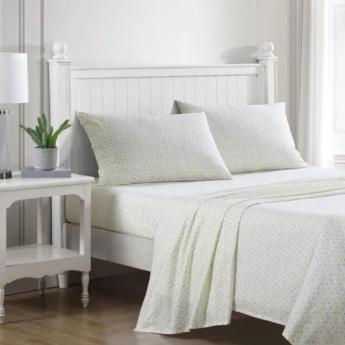 Miniatura 39 de Laura Ashley - Sábanas King, Juego de Ropa de Cama de Percal de Algodón, Ligero y Transpirable para el Hogar (Emogene Naranja Quemado, King)