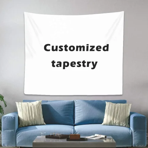 guk Tapiz personalizado para colgar en la pared con fotos personalizadas, decoración del hogar personalizada para dormitorio, sala de estar,