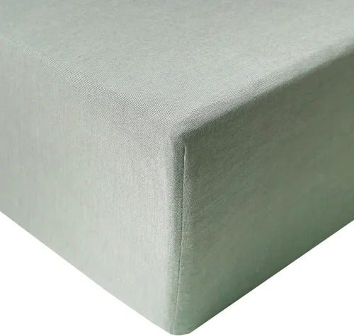 Miniatura 49 de Copper Pearl Sábanas de punto prémium para cuna de bebé para colchones estándar, transpirables y suaves, trucha