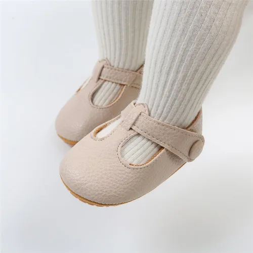 Miniatura 2 de Zapatos planos Mary Jane para bebés y niñas con Bownot, suela suave, suela suave, piel sintética, recién nacidos, primeros pasos, para fiesta