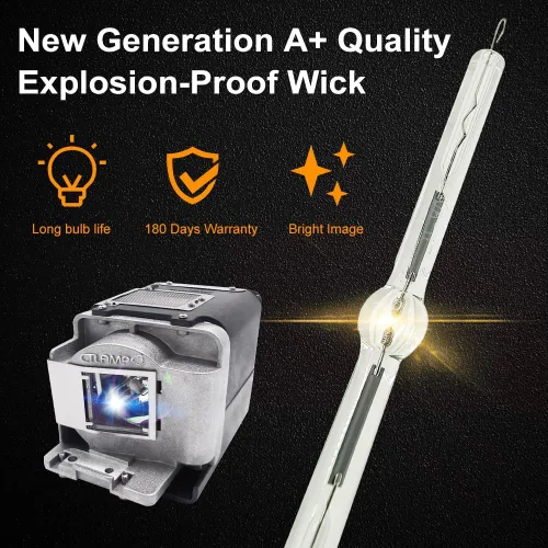Miniatura 4 de Lámpara de proyector RLC-059 / RLC059 de calidad A+ con quemador de lámpara original Phoenix con carcasa de bombilla compatible con Viewsonic