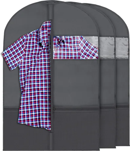 Plixio Bolsas de ropa para niños de 36 pulgadas para disfraces de baile, ropa colgante para niños, uniforme, trajes, organizador de vestimenta para