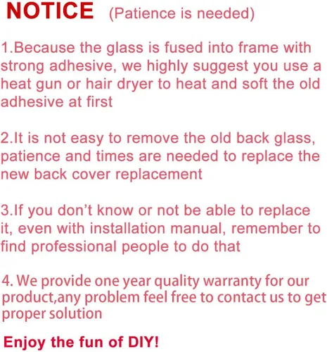 Miniatura 8 de Reemplazo de cristal trasero OEM (dorado) compatible con iPhone 13 Pro Max de 6.7 pulgadas, todos los portadores con adhesivo preinstalado y kits