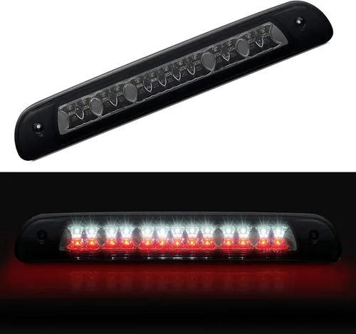 Miniatura 43 de Tercera tercera luz de freno, luz de freno LED de montaje alto para Chevy Silverado GMC Sierra 1500 2500 3500 HD Classic, lámpara de carga trasera