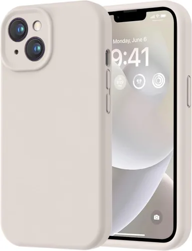 Miniatura 260 de LOVE 3000 Compatible con Funda para iPhone 15, [Cámara de Cobertura Completa de Silicona Suave] [Protección contra Caídas de 8 pies], Forro de Negro