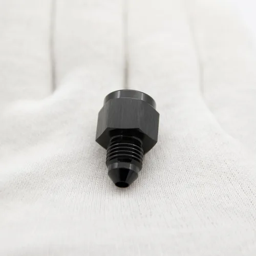Miniatura 6 de 1/8 NPT hembra a -3 AN AN3 macho Flare Thread Expander adaptador Expander Accesorios de manguera Aluminio Negro
