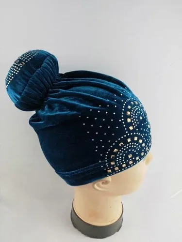 Miniatura 10 de MSBRIC - Gorros de terciopelo para mujer, color 1933