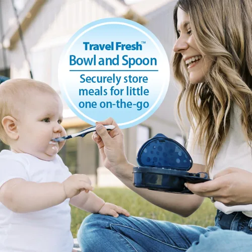 Miniatura 4 de Dr. Brown's Juego de iniciación de alimentación para niños pequeños, paquete de viaje con taza de entrenamiento sin boquilla Cheers360 con asas