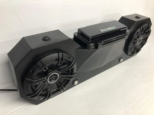 Miniatura 4 de Universal Radio Stereo bt Capable Barra de sonido utv Carrito de golf Altavoces pods
